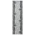 vidaXL Koberec behúň BCF sivý 100x350 cm
