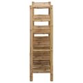 vidaXL Regál na topánky 68 x 28 x 96 cm Bambus Prírodná