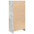 vidaXL Skrinka so zásuvkou Betónová sivá 55,5x34x119,5 cm