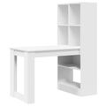 vidaXL Stôl Biela Kompozitné drevo 122 x 67 x 145 cm