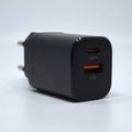 Nabíjačka do siete MX CARBON 30W PD+QC USB-A+C čierna