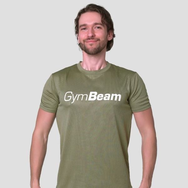 Tričko Mesh Essence Green - GymBeam, veľkosť L