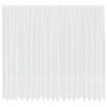 vidaXL Čipková záclona Biela 280 x 500 cm Polyester