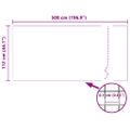 vidaXL Sieťka proti hmyzu 112 x 500 cm Sklolaminát Biela