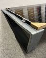 FVE SAP25H konštrukcia na rovnú strechu 25st. pre FV panel š.113mm , horizontálne FVE SAP25H konštrukcie na rovnú střechu 25st. pro FV panel š.113mm , horizontální