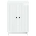 vidaXL Skriňa na topánky EDE 59,5 x 39,5 x 90 cm Kompozitné drevo
