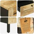 vidaXL Úložné skrine Prírodná 105 x 33 x 46 cm Masívne mango drevo