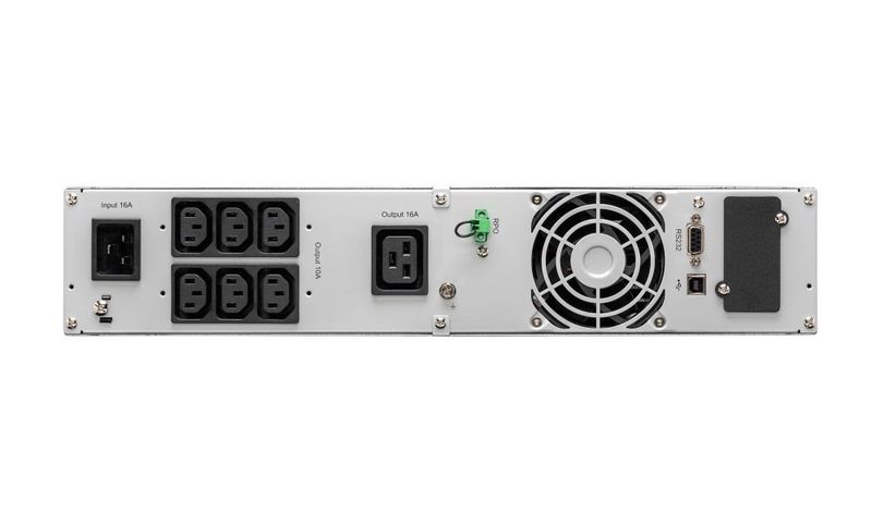 EATON UPS 9E 3000i Rack2U, 3000VA, 2700W, 1/1 fáze Záložní zdroj, rack, 1/1 fáze, 3000VA, 2700W
