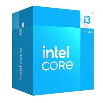 Intel/Core i3-14100/4-Core/3,5GHz/LGA1700 Procesor, 4 jadrá, 8 vlákien, max. 4,7GHz, 12MB, LGA1700, Intel UHD 730, 60W TDP, BOX s chladičom