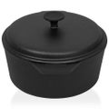 vidaXL Hrniec Ø26,5 cm liatina