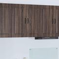 vidaXL Dvierka na umývačku Kalmar Hnedý dub 80 x 31 x 80 cm