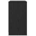 vidaXL Komoda, čierny dub, 70x41x75 cm, imitácia dreva