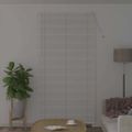 vidaXL Rímske žalúzie Biela 220 x 110 cm Hliník