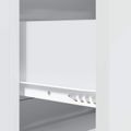 vidaXL Zásuvkový kabinet Biela 66 x 34,5 x 90 cm Kompozitné drevo