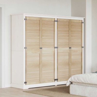 vidaXL Skříňové dvere s dverami 4 pcs Prírodná 170 x 2,1 x 49,5 cm