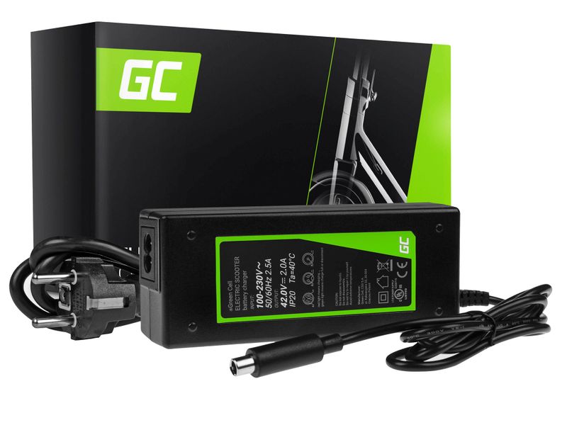 Green Cell CSAD01 nabíjačka pre  Xiaomi Mija M365, M365 Pro/Segway Ninebot ES1, ES2, ES3, ES4/Lime