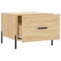 vidaXL Konferenčné stolíky 2 ks dub sonoma 50x50x40cm kompozitné drevo