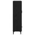 vidaXL Highboard so zásuvkou Čierny dub 70 x 31 x 115 cm