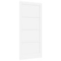 vidaXL Vnútorné dvere 93 x 202 cm Preglejka Biela