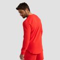 Mikina Limitless Hot Red - GymBeam, veľkosť S, veľkosť oblečenia S