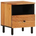 vidaXL Nočný stolík 40x33x46 cm akáciový masív