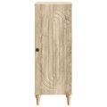 vidaXL Servírovacia skriňa Dub sonoma 33 x 34,5 x 90 cm