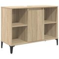 vidaXL Skrinka pod umývadlo s poličkou Sonoma dub 80 x 33 x 60 cm