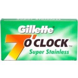 Klasické žiletky GILLETTE 7 O'Clock Super Stainless 5 ks