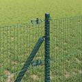 vidaXL Zváraná drôtená ohrada na upevnenie 100 x 0,5 m Zelená