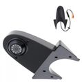 Parkovací asistent TFT02 4,3" s kamerou HD-502-IR 4 senzory biele