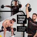 Jednoručná / obojručná variabilná činka / kettlebell HMS SGR18 PRO SET 2v1 40 kg