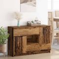 vidaXL Servírovacia skriňa Staré drevo 100 x 30 x 65,6