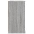 vidaXL Komoda sivá sonoma 70x35,5x67,5 cm spracované drevo