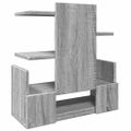 vidaXL Organizér na stôl, sivá sonoma 49x20x52,5 cm, kompozitné drevo