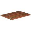 vidaXL Stolová doska 90x80x2,5 cm obdĺžnik masívne recyklované drevo