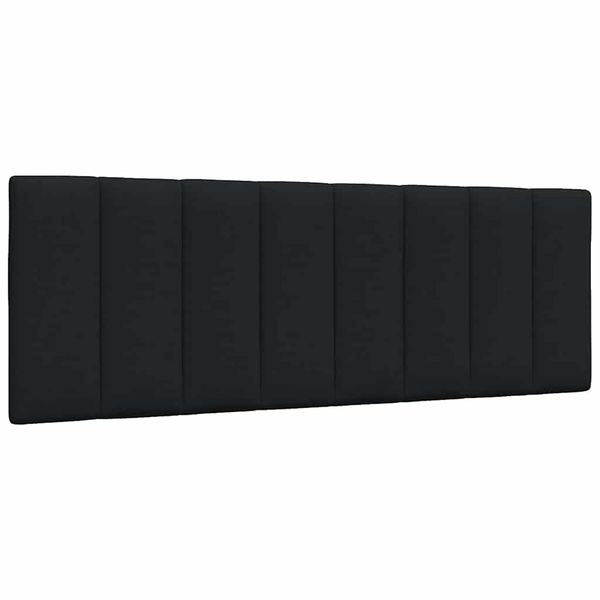 vidaXL Vankúš na čelo postele Hanko čierny 120 cm látka