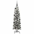 vidaXL Umelý vianočný stromček Zelená 150 cm PVC, oceľ a plast