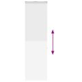 vidaXL Sprchová roleta s kazetou, 80x240 cm, šírka látky 76 cm