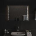 vidaXL LED kúpeľňové zrkadlo 50x70 cm