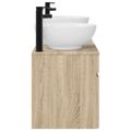 vidaXL Set kabinetov do kúpeľne 3 ks Dub sonoma 49 x 44,5 x 66,5 cm
