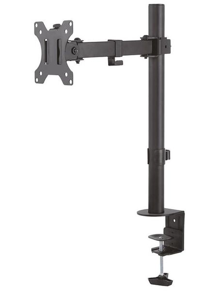 Neomounts FPMA-D540BLACK / Desk Mount 2 pivots (clamp/grommet)   / Black Držák, VESA, stolní, pro plochý monitor, úhloprícka 13"-32", náklon 90°, otácení 180°, rotace 360°, nosnost 8kg, cerný