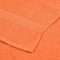vidaXL Utierky na umývanie FROGN 10 ks oranžové 30x30 cm 360 g/m²