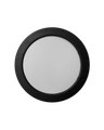 Q-61M LED panel 12W 1200lm 4000K čierny - kruhový prisadený Qtec