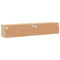 vidaXL TV skrinky s LED svetlami 2 ks dub sonoma 80x30x30 cm