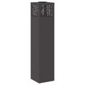 vidaXL Solárne LED svetlo na chodník 2 ks Teplá biela 18 x 18 x 80 cm