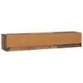 vidaXL TV skrinka 147 x 34,5 x 27 cm Staré drevo Kompozitné drevo