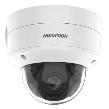 Hikvision 8MPix IP dome AcuSense kamera; IR 30m, Audio, Alarm, IK10