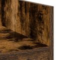 vidaXL DJ stôl Dymový dub 102 x 45 x 102 cm Kompozitné drevo