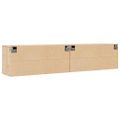 vidaXL Nástenné skrinky 2 ks 80x30x35 cm masívna borovica