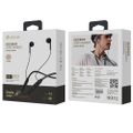 Bezdrôtové slúchadlá Devia Bluetooth Kintone Neck čierne